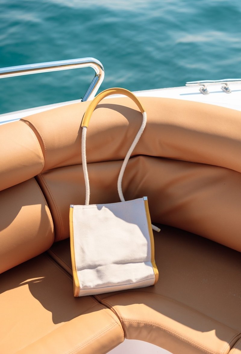 BEACH HAPPY BAG / Yellow - 其他 - 其他材质 白色