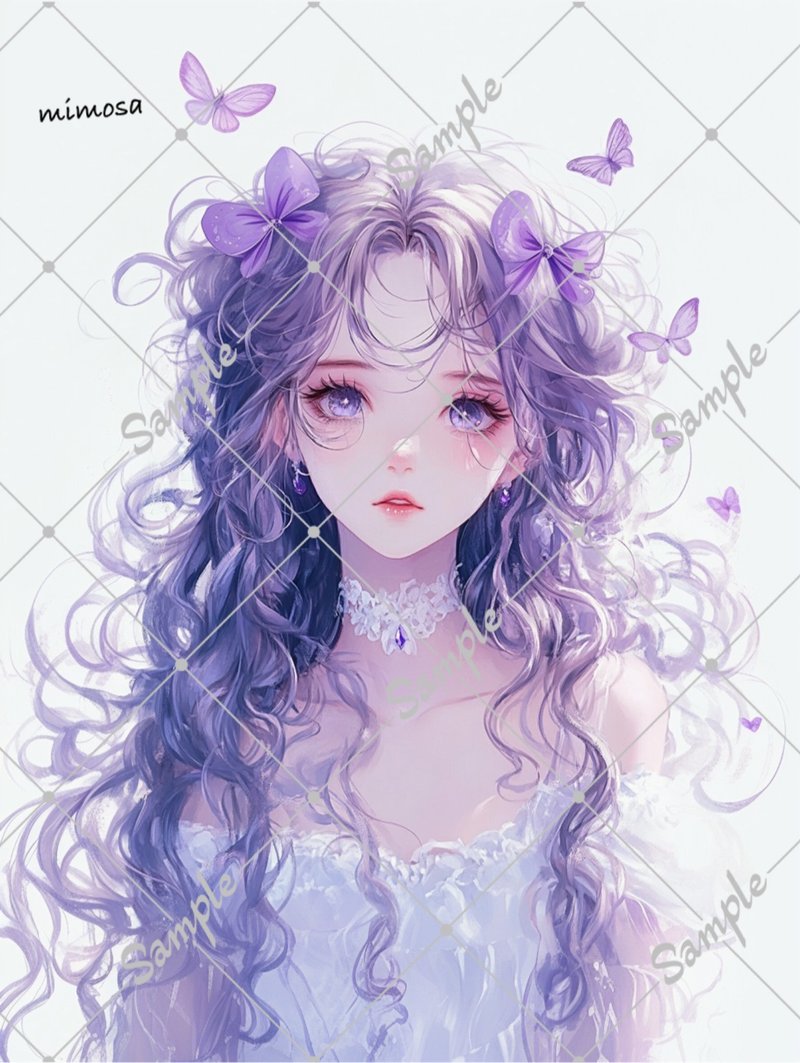 原创角色贴纸 5 件套 - 贴纸 - 纸 