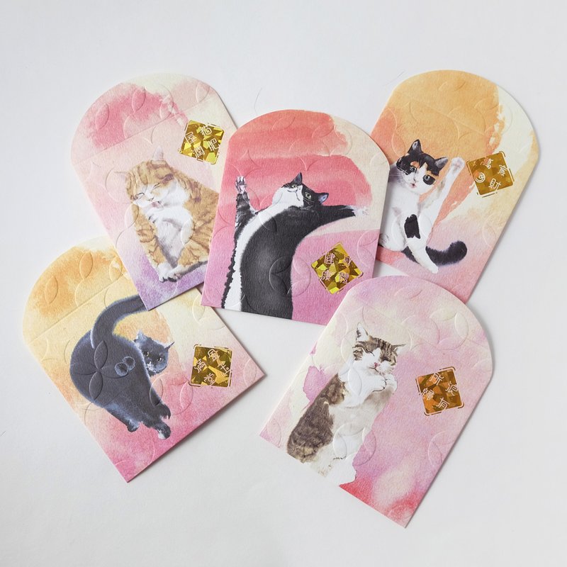 猫奴利是封 红包 catpocket 一套装 - 红包/春联 - 纸 