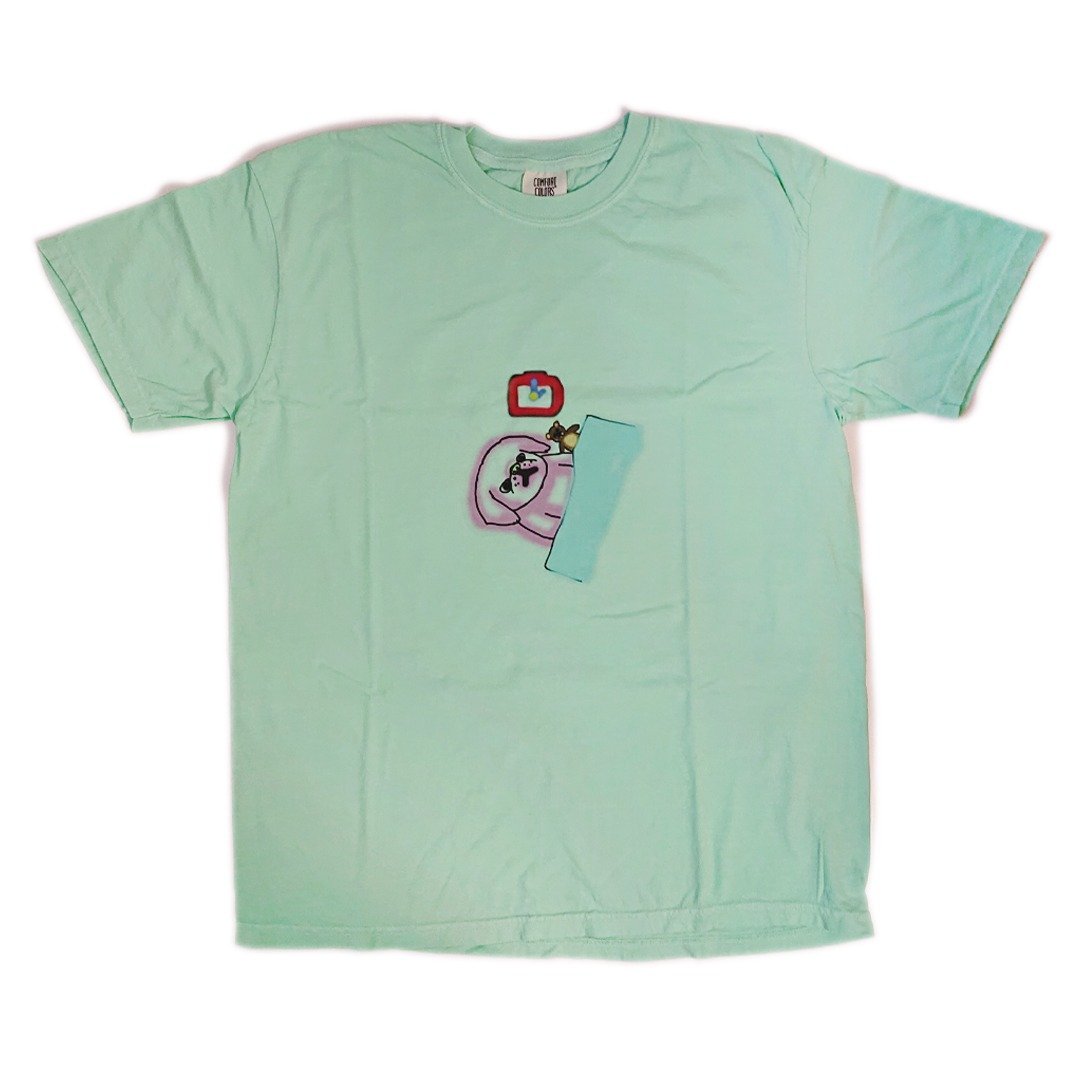 失眠的狗 T - shirt - 女装 T 恤 - 棉 多色