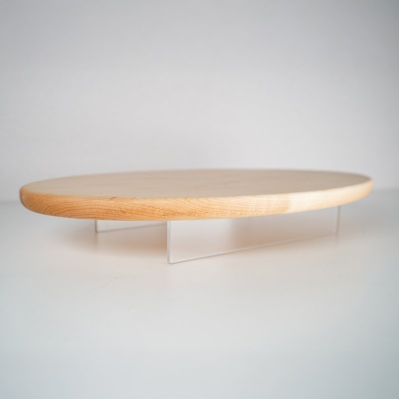 美国Fifty9 Design New York 弧型枫木茶点盘 - 盘子/餐盘/盘架 - 木头 卡其色