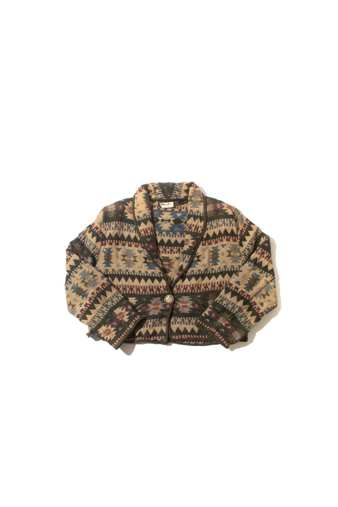 刺绣花毯外套 Tapestry Jacket 【初恋贩卖所】Vintage E127 - 女装休闲/机能外套 - 棉 
