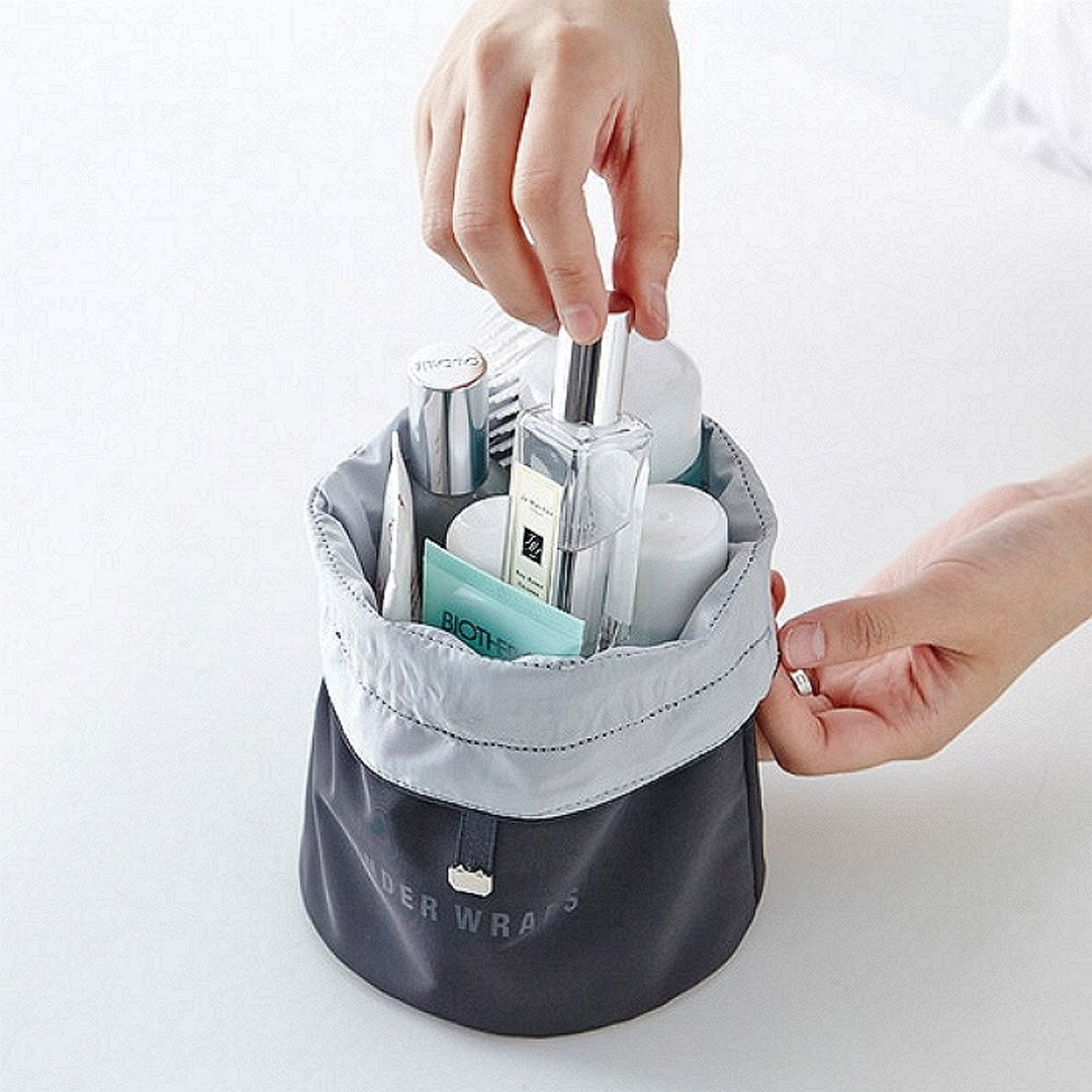 韩国ithinkso 圆桶旅游包 UNDER WRAPS POUCH (M) 旅游 开口式 束口袋 - 化妆包/杂物包 - 聚酯纤维 
