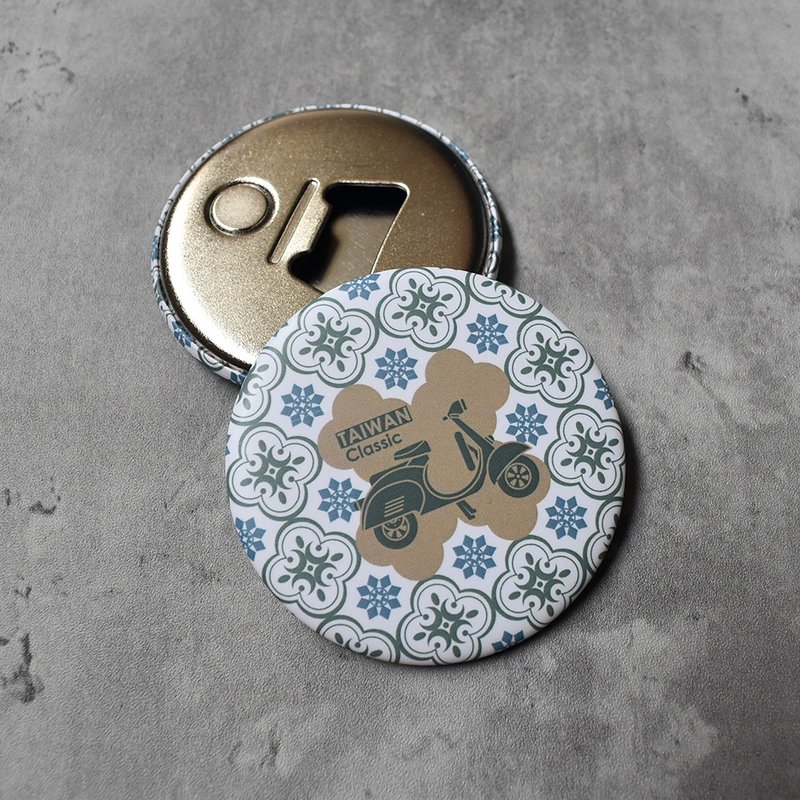 【桐鹿】海棠台湾 磁铁开瓶器_经典伟士 - 冰箱贴/磁贴 - 其他金属 多色