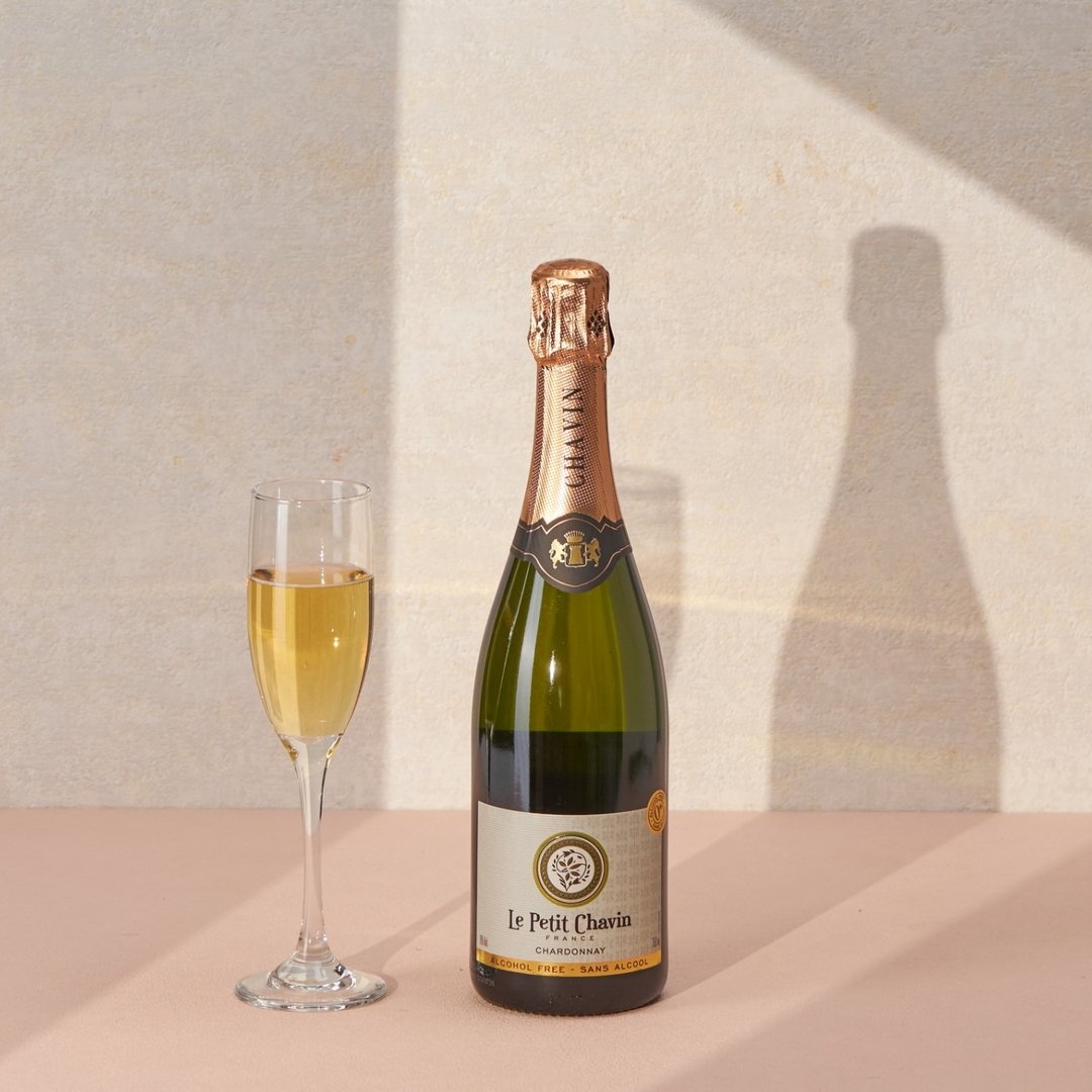 法国小夏凡 Le Petit Chavin 夏多内 无酒精气泡酒 750ML Vegan - 果汁/蔬果汁 - 其他材质 金色