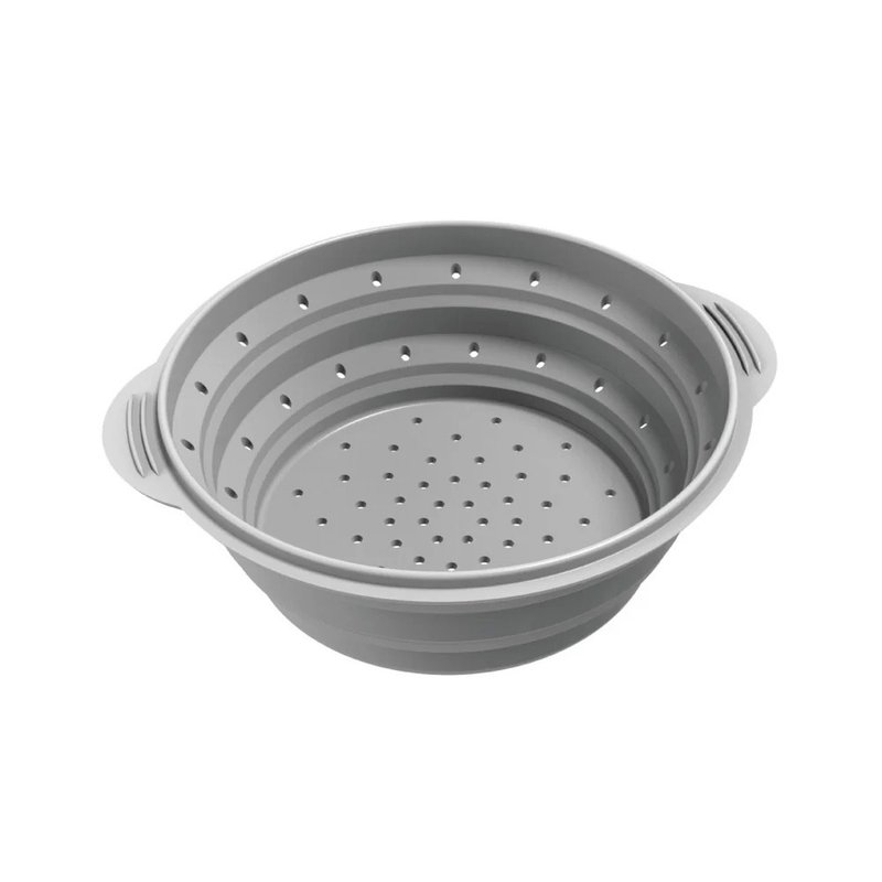 【 配件 】MakEat PAN 好好折叠蒸架 - 厨房用具 - 硅胶 灰色