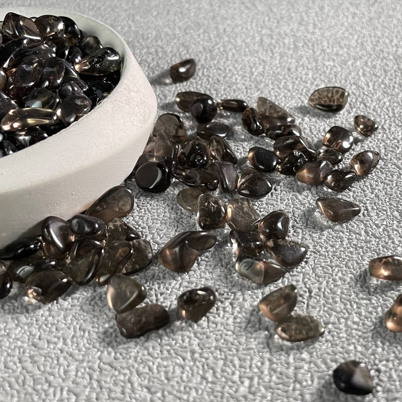 天然矿石 | 冰种黑曜石 消磁石(辟邪挡煞) 超大颗粒 强能量 碎石 - 摆饰 - 水晶 黑色