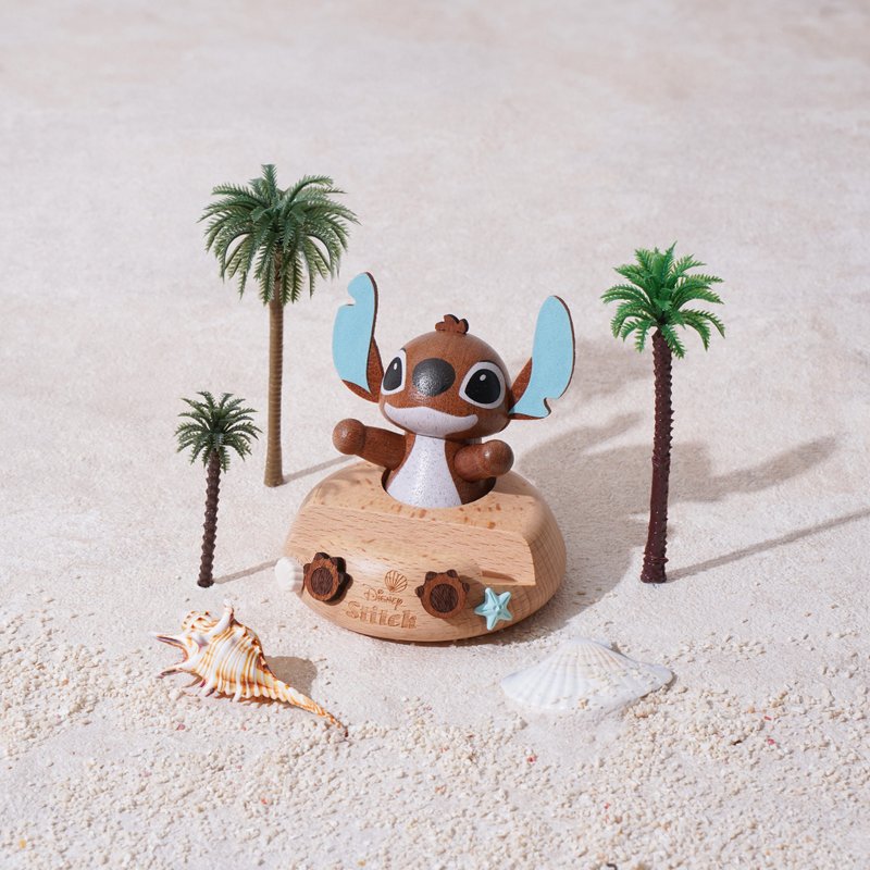 【星际宝贝 史迪奇】木质手机座  迪士尼Disney - 手机座/防尘塞 - 木头 