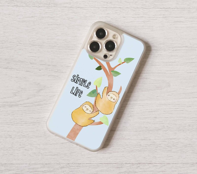 可加名订制树懒全包手机壳 iPhone 16 15 14 Pro Max plus 13 - 手机壳/手机套 - 塑料 多色