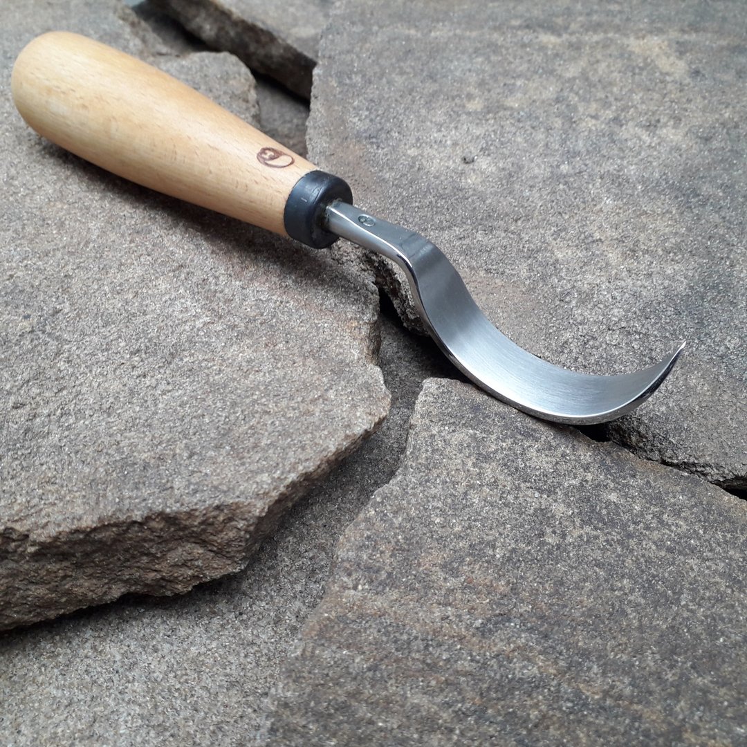 Spoon carving tool. Hand forging hook. - 零件/散装材料/工具 - 其他金属 