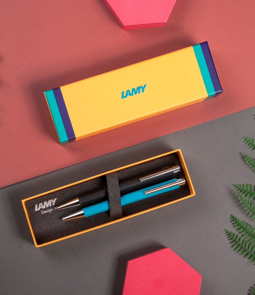 LAMY  原子笔二入礼盒 / logo 系列 - 204 多色 - 圆珠笔/中性笔 - 塑料 多色