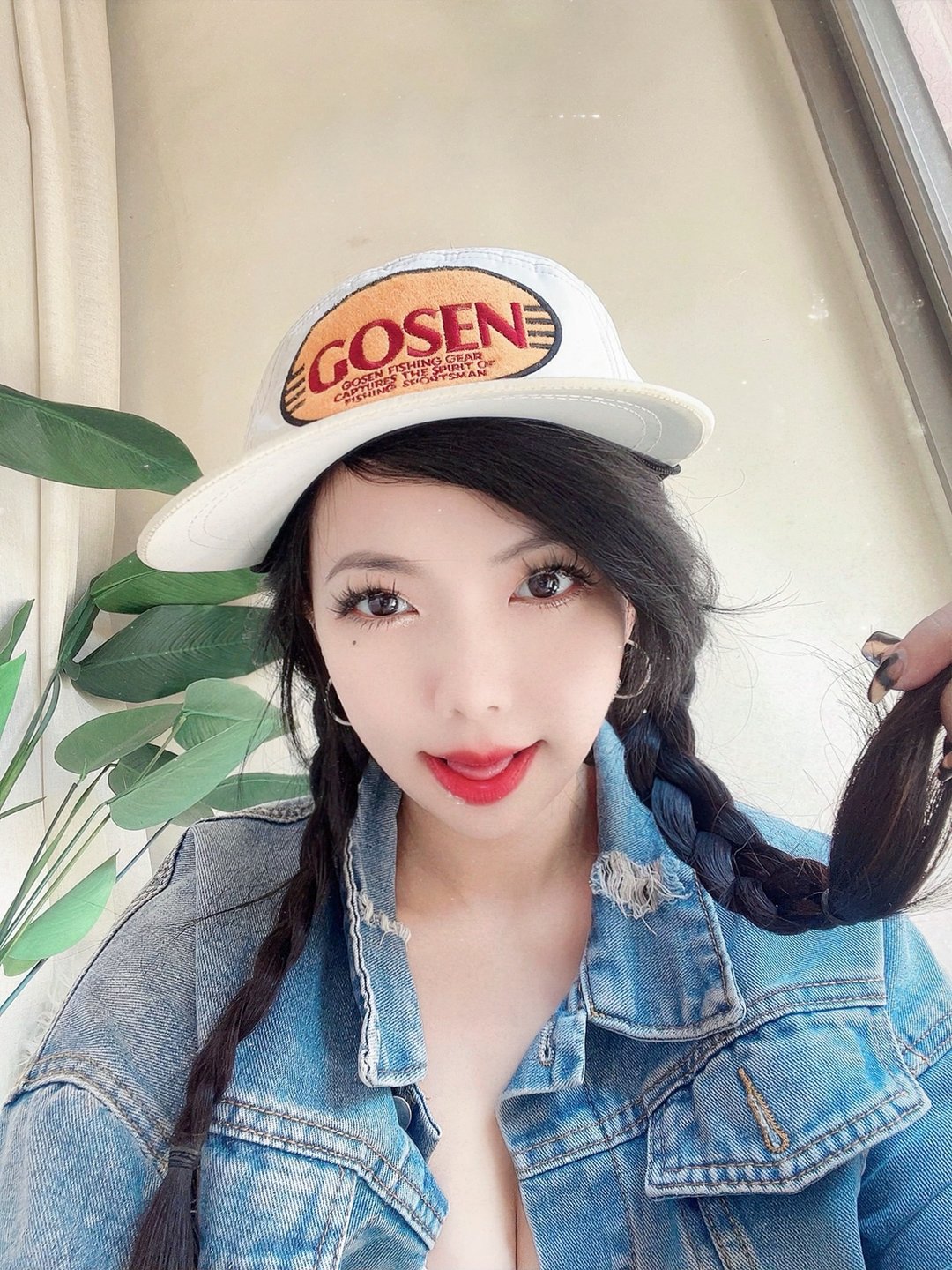 米白 GOSEN 古蕫六片棒球帽 peaked cap / baseball cap - 帽子 - 防水材质 白色