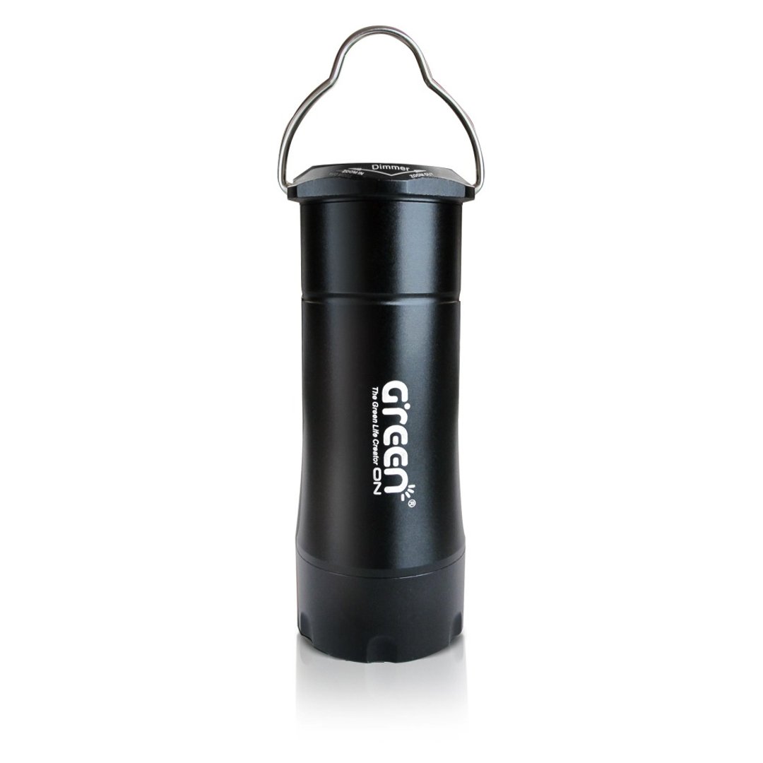 GREENON 四合一创意手电筒 LED手电筒 露营灯 登山 防灾 居家照明 - 露营用品 - 铝合金 黑色