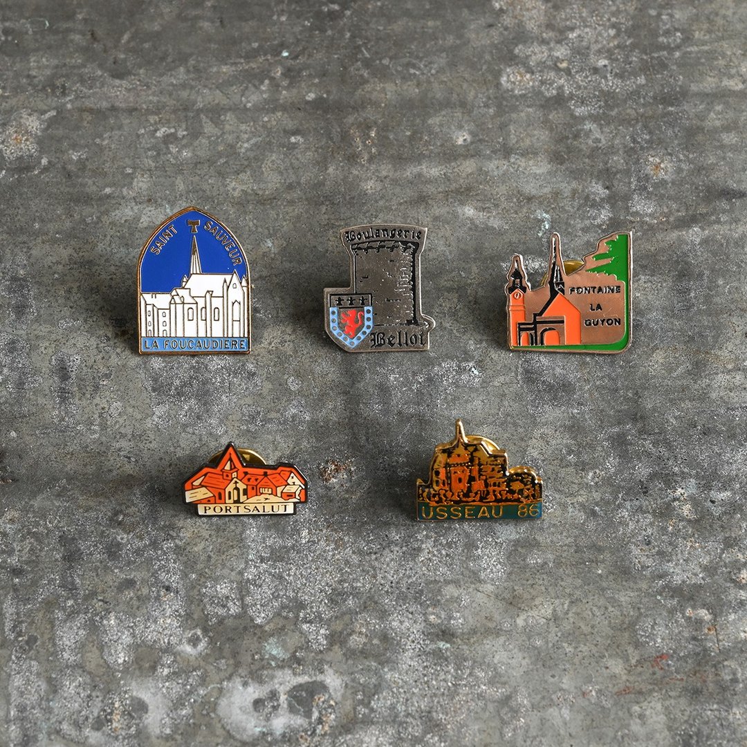Vintage Pins 复古别针 / 古董别针、限量徽章胸针、古董徽章 - 徽章/别针 - 其他金属 多色