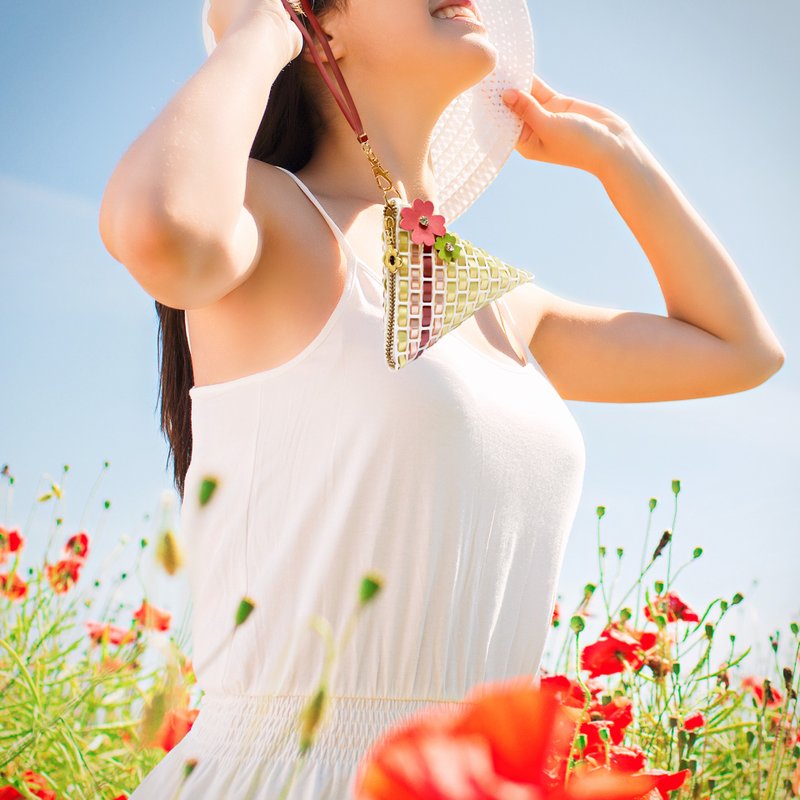 粽子包|疗愈随身包|编织包|零钱包 - 可爱疗愈小物给妳元气满满 - 手拿包 - 其他材质 多色