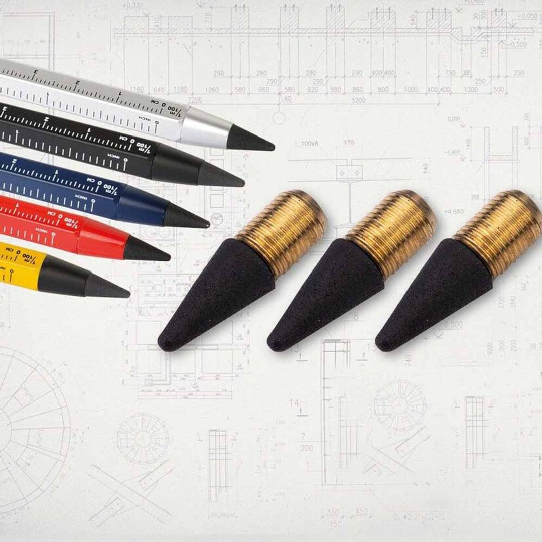 多功能HB铅笔(20公里书写长度)-笔芯 - 其他 - 其他金属 黑色