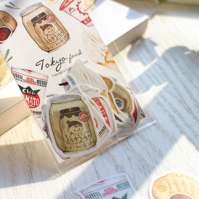 东京小食光 贴纸 - 贴纸 - 纸 