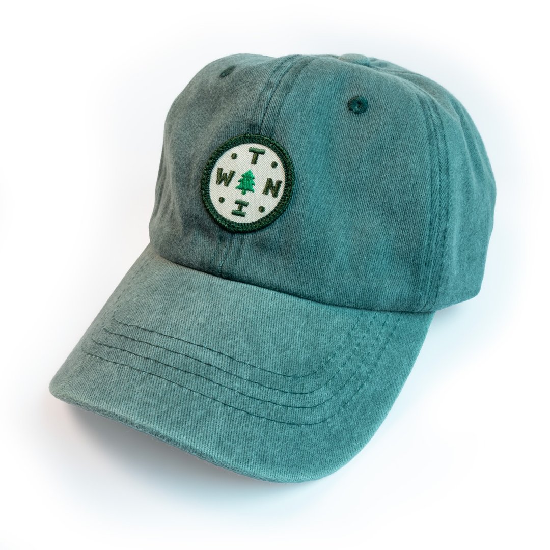 台湾户外系列复古老帽 绿色 BURA Taiwan Outdoors Vintage Cap - 帽子 - 棉 绿色