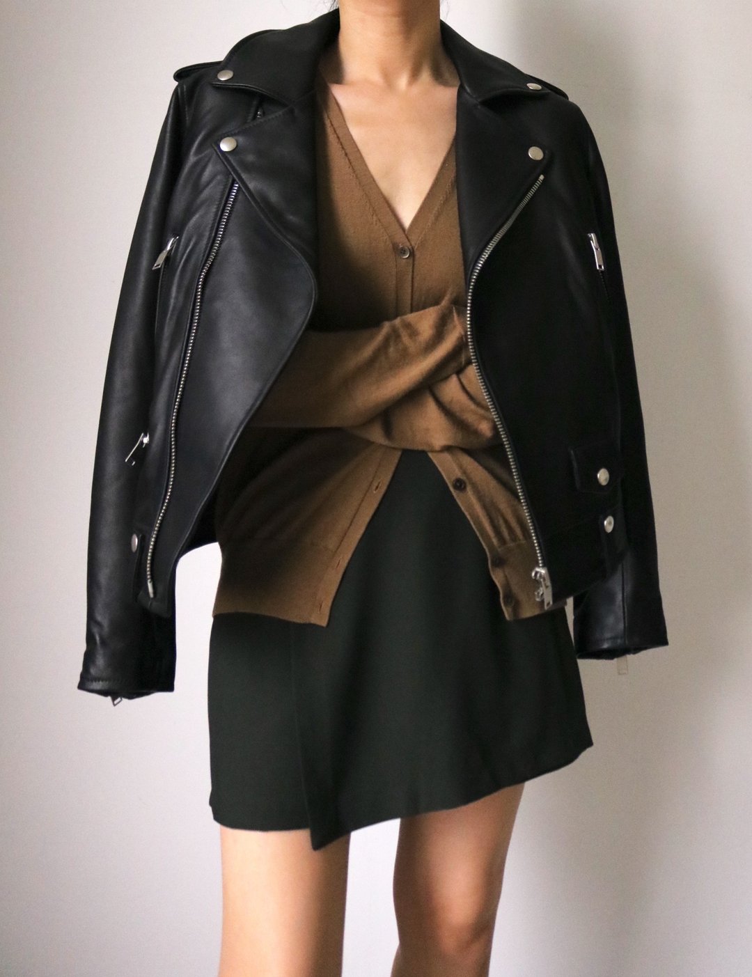 Duvall Jacket 经典羊皮机车外套皮衣 NG品出清 - 女装休闲/机能外套 - 真皮 