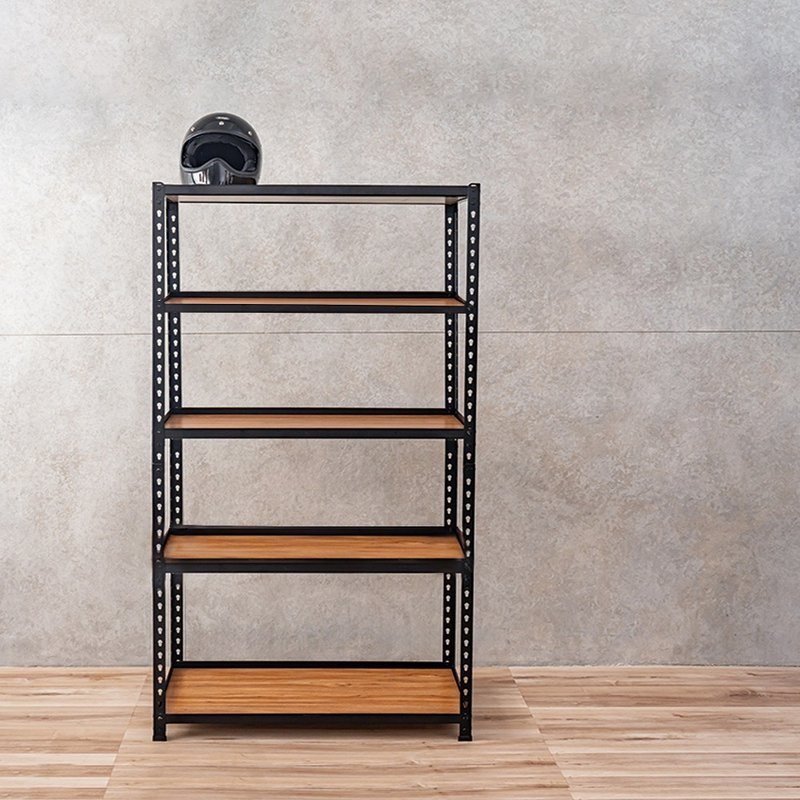 【拜尔家居】免螺丝角钢架 五层架 - 置物架/篮子 - 其他金属 