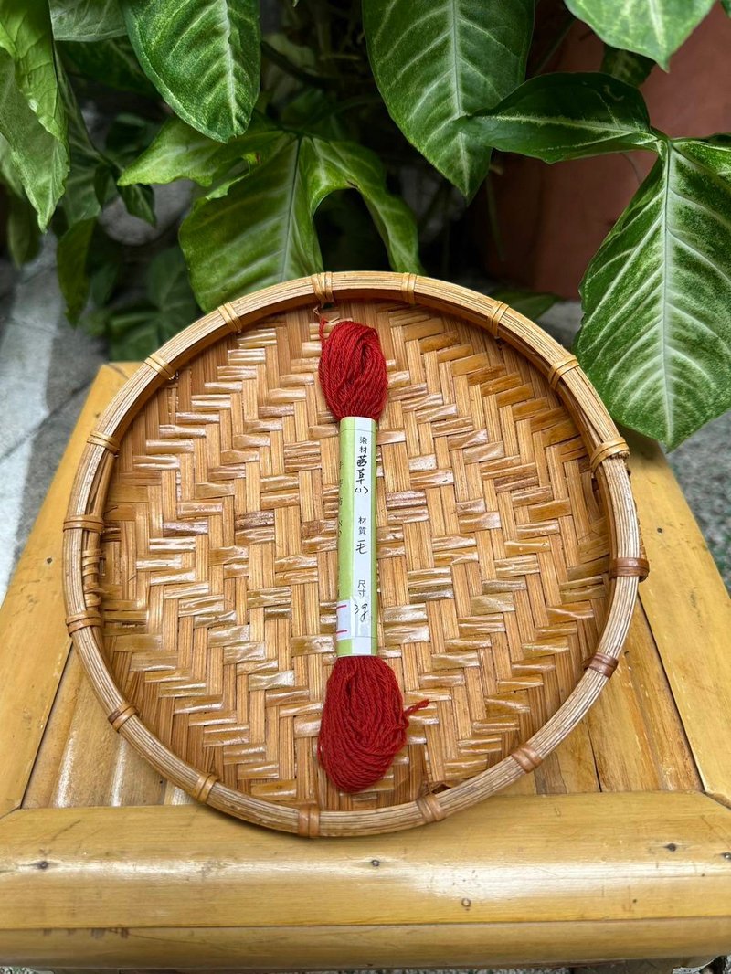 茜草羊毛刺绣线 - 编织/刺绣/羊毛毡/裁缝 - 羊毛 