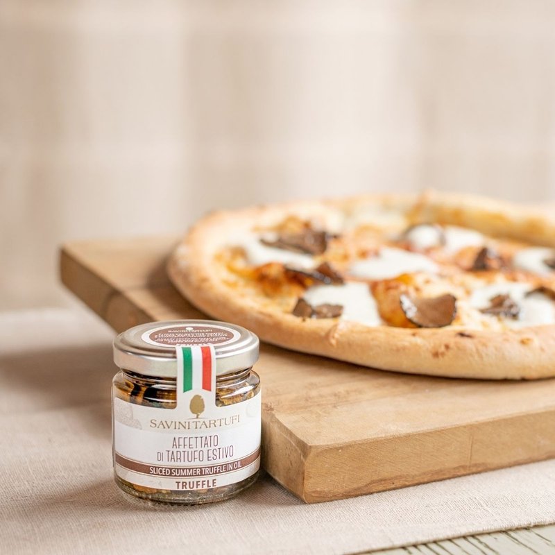 【萨维尼松露】切片夏季黑松露(油渍) 30g - 酱料/调味料 - 新鲜食材 