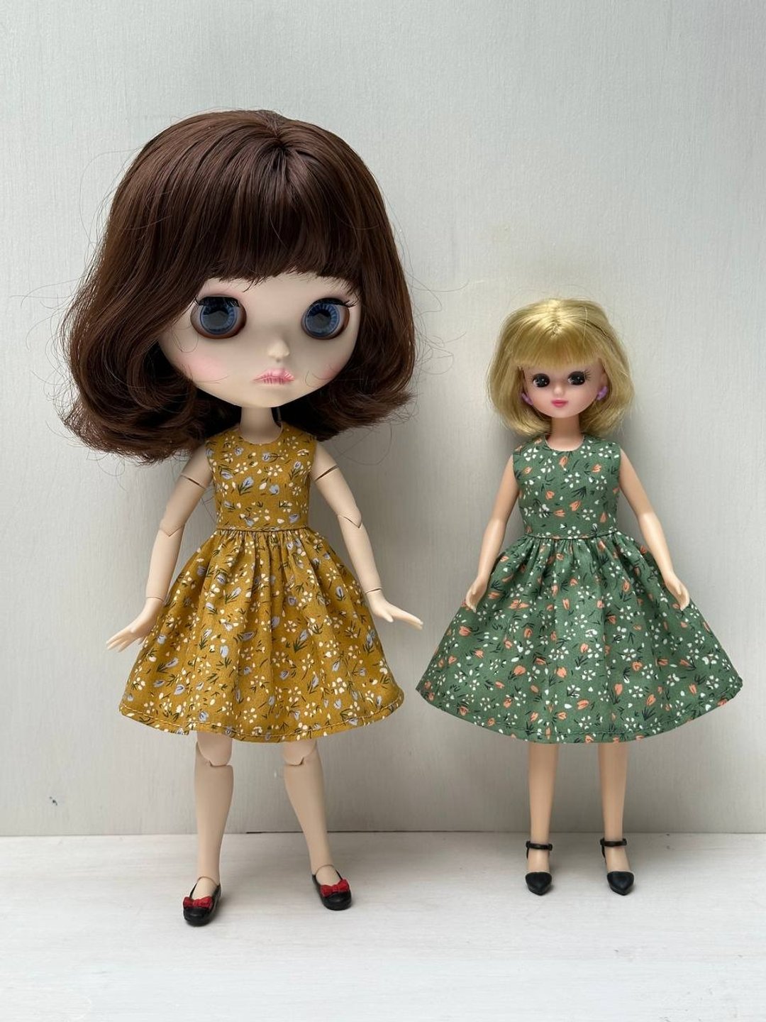 适合 Licca 和 Blythe 娃娃的 Tiny Charmer 连身裙图案。 - 手工艺教程/工具书 - 其他材质 