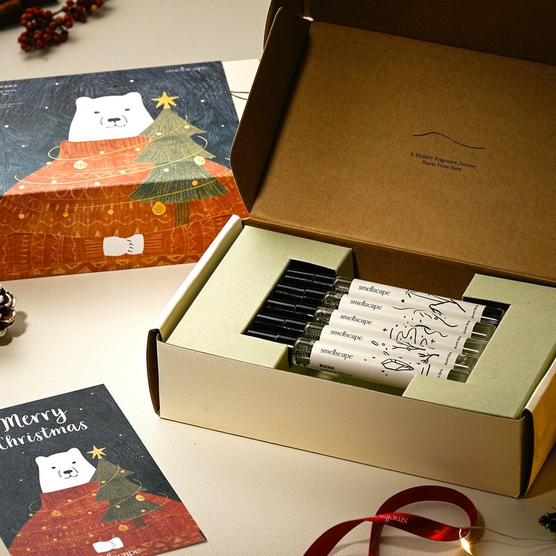 【圣诞礼盒】香氛喷雾礼盒5入组 淡香水 衣物香水 交换礼物 - 香薰/精油/线香 - 其他材质 