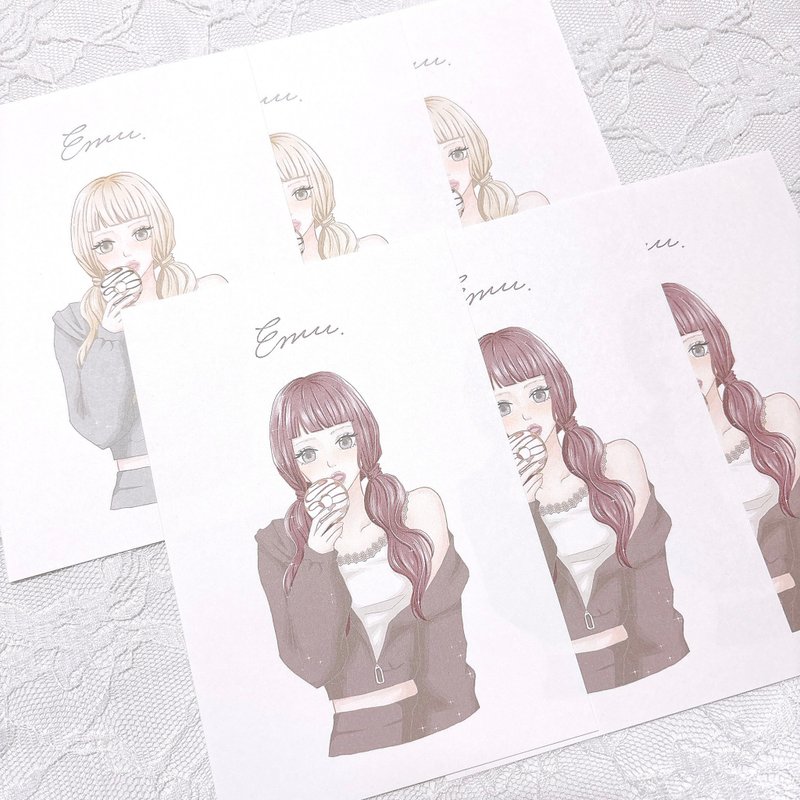 女孩款 -A04- - 其他 - 纸 多色