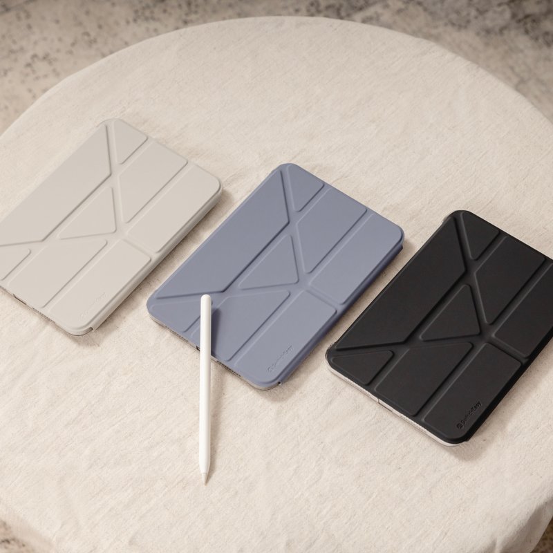 【适配2025最新】Origami Nude iPad多角度透明保护套 - 平板/电脑保护壳 - 塑料 
