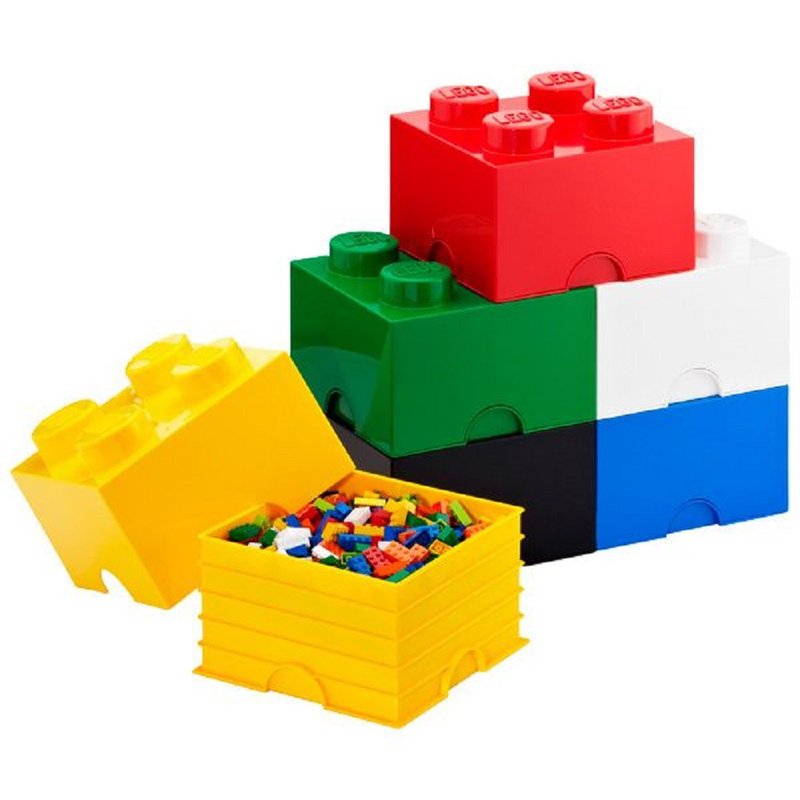Room Copenhagen 乐高 LEGO 4凸收纳盒-白色(40031735)送礼 - 收纳用品 - 其他材质 