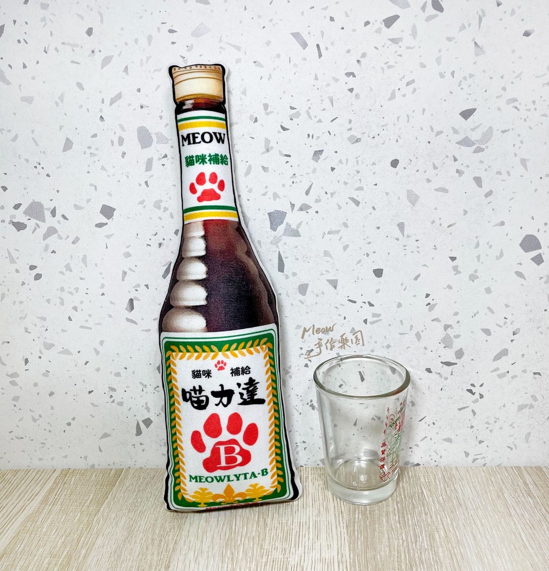 喵力达B 阿比猫草包 - 玩具 - 棉 