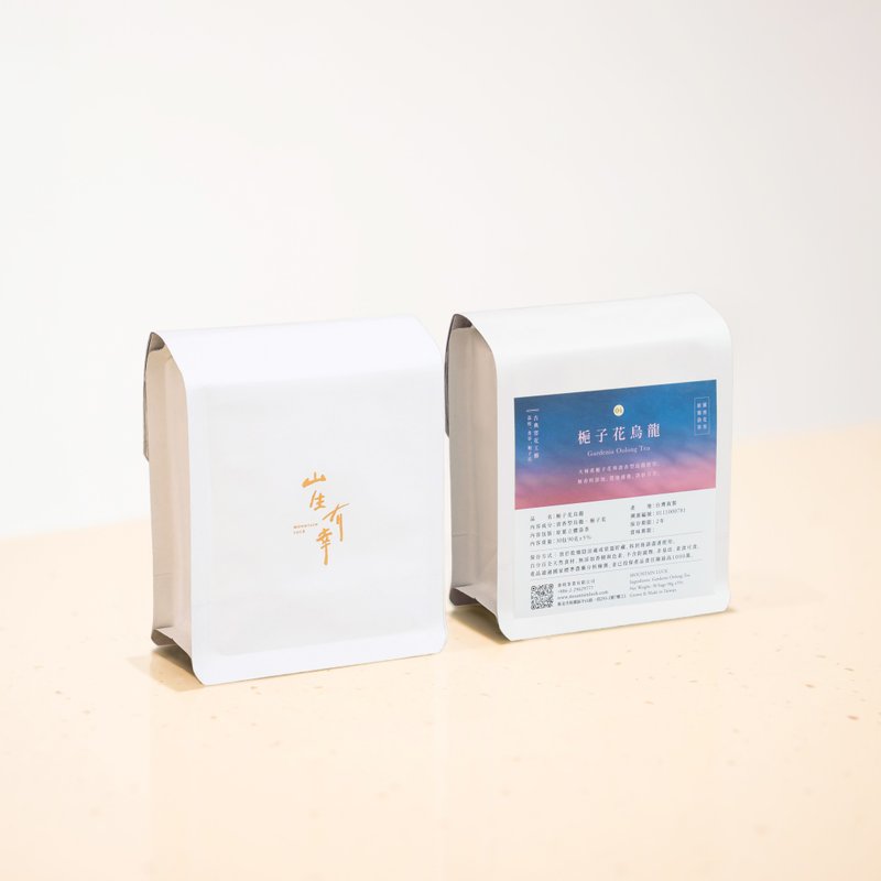 【栀子花 乌龙】台湾原叶立体袋茶 30入 环保夹链袋装 2份组 - 茶 - 新鲜食材 蓝色
