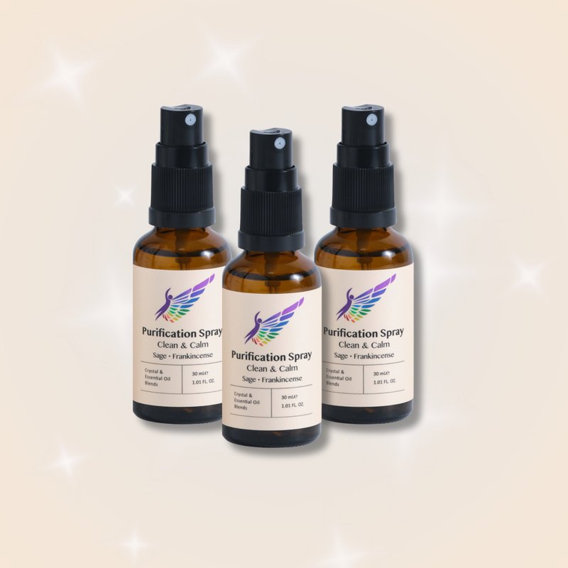 Purification Spray Set 神清气爽组 - 香薰/精油/线香 - 精油 白色