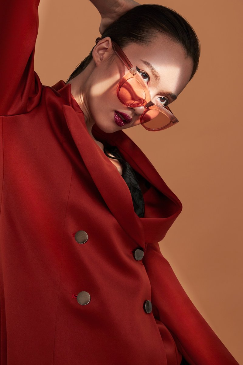 Supaluxe Cateyes Sunglasses - 眼镜/眼镜框 - 其他材质 橘色