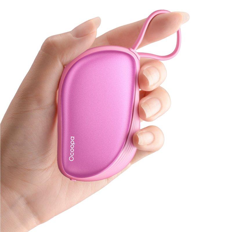 超轻量速热暖手宝 │ Ocoopa UT5 Sway│流线形暖蛋│粉红色 - 其他 - 其他金属 