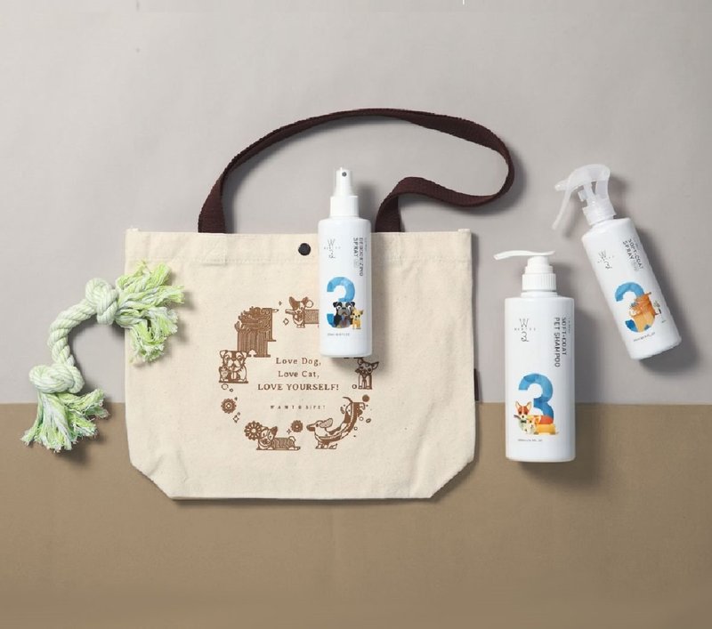 WANTO3 法乐香氛 宠物沐浴组合 - 其他 - 其他材质 白色