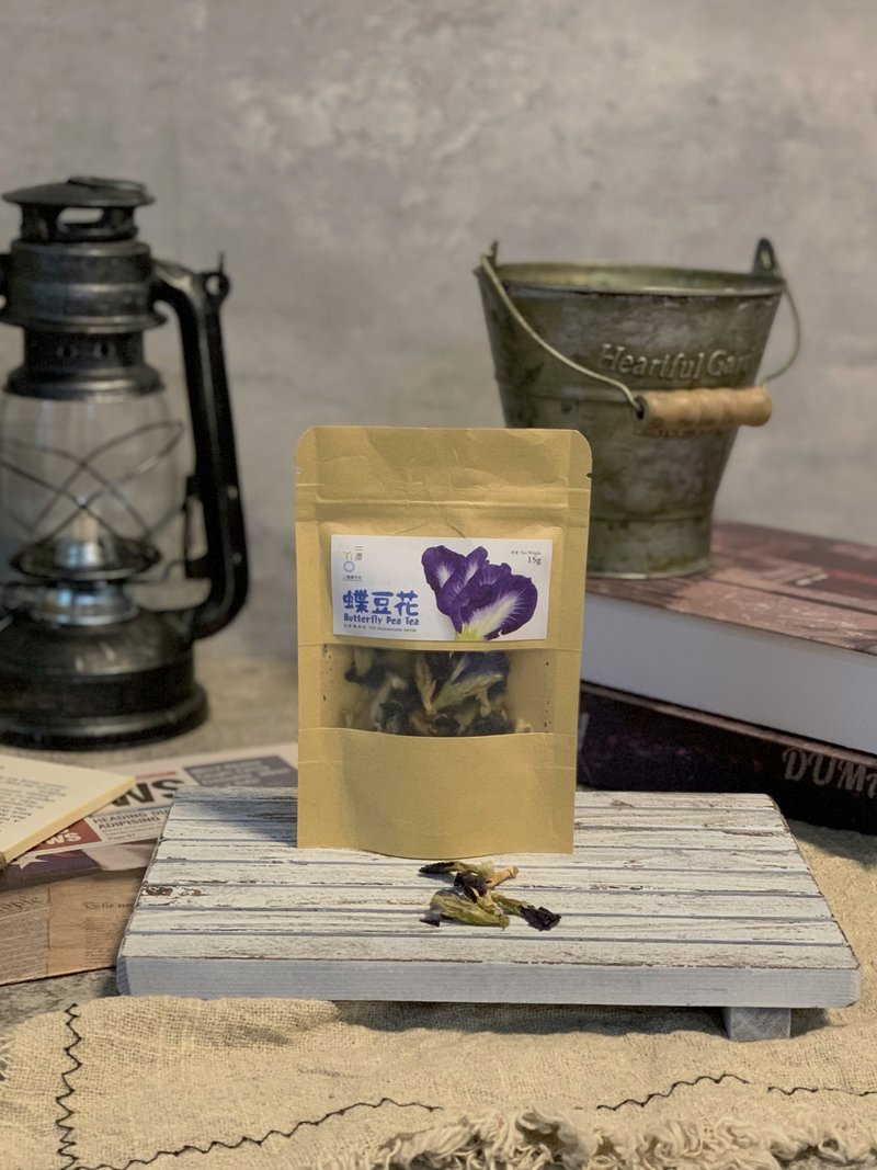 二澳蝶豆花干  | 二澳 |自家制系列 - 茶 - 新鲜食材 紫色