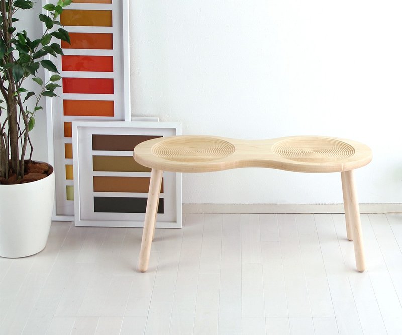 旭川家具 cosine 花生长凳 - 椅子/沙发 - 木头 