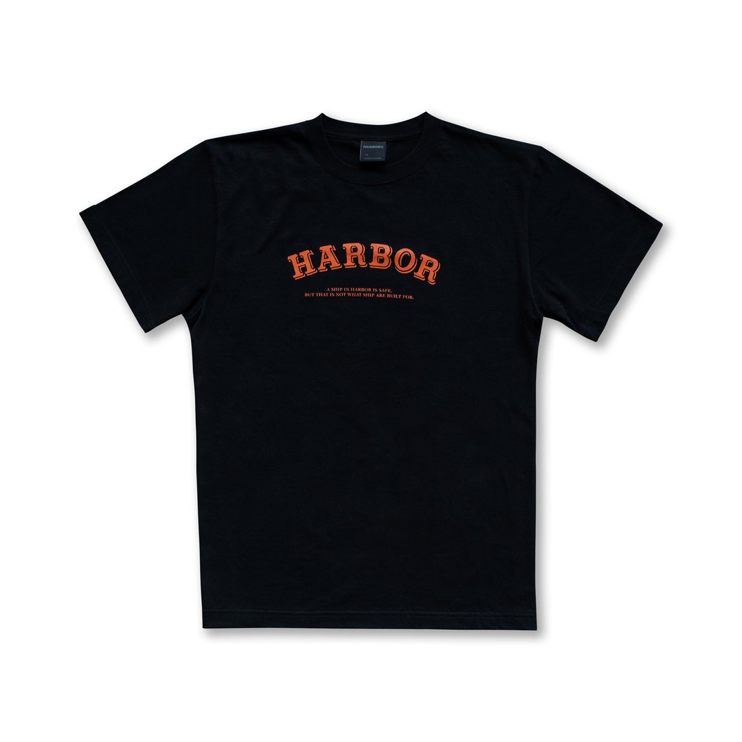HARBOR Studio Limited tee 限定 - 男装上衣/T 恤 - 棉 黑色
