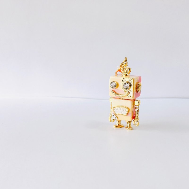 [机器人配件] 机器人饰品 150 - 吊饰 - 塑料 粉红色