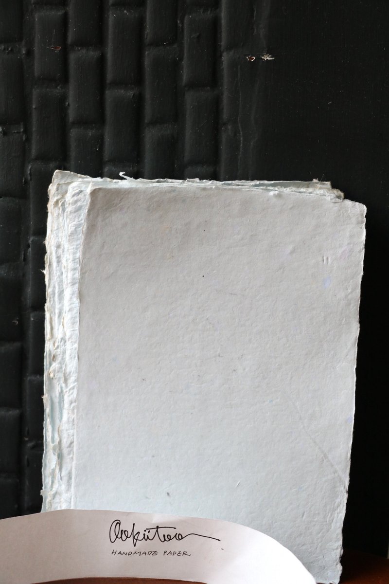 A5手作纸/10张一组 - 卡片/明信片 - 纸 白色