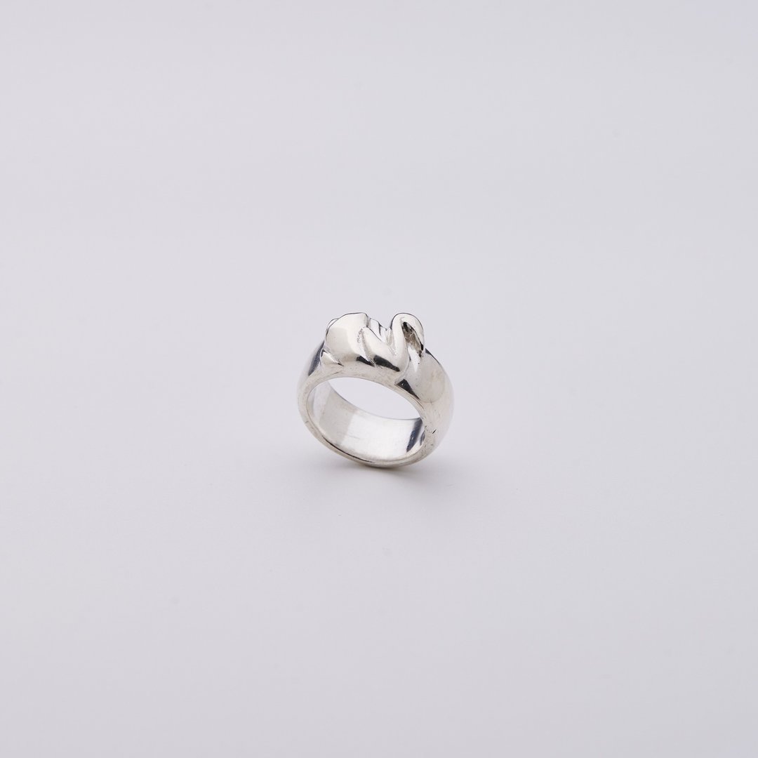 天鹅 | swan ring - 戒指 - 纯银 