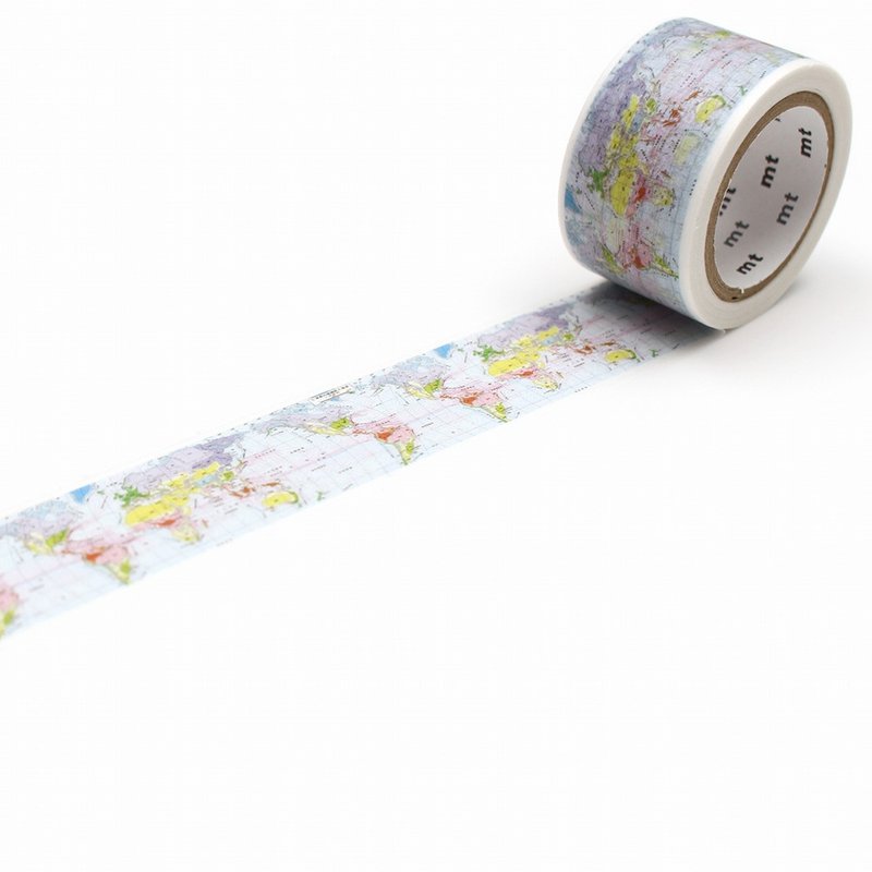 mt ex 和纸胶带 / 世界气候与洋流 (MTEX1P205) / 2021AW - 纸胶带 - 纸 多色