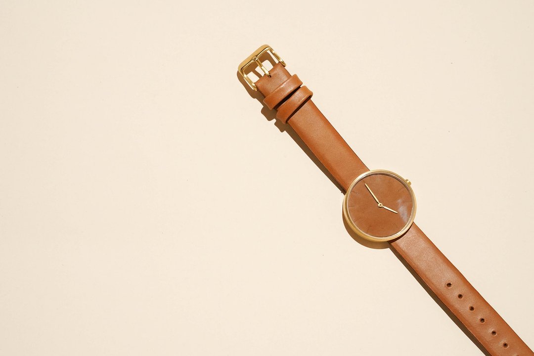 经典腕表 watch (表扣可专属刻字) - 女表 - 真皮 金色