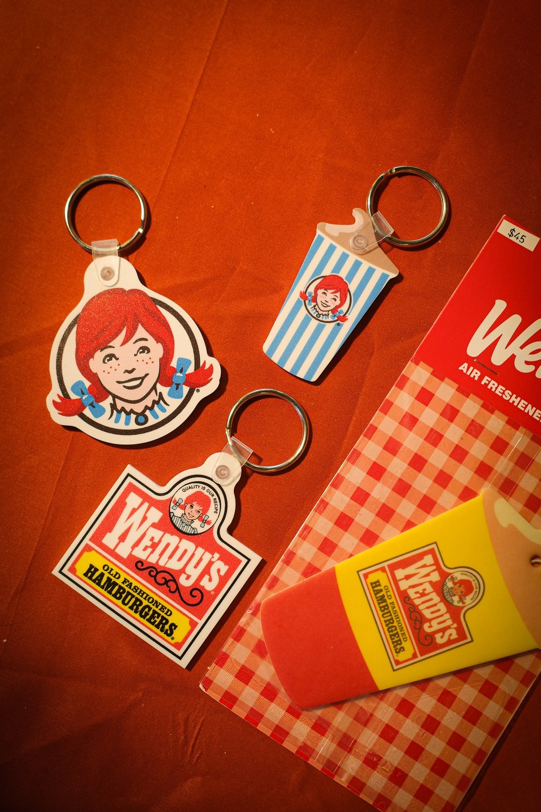 Wendys 立体钥匙圈 - 钥匙链/钥匙包 - 塑料 多色