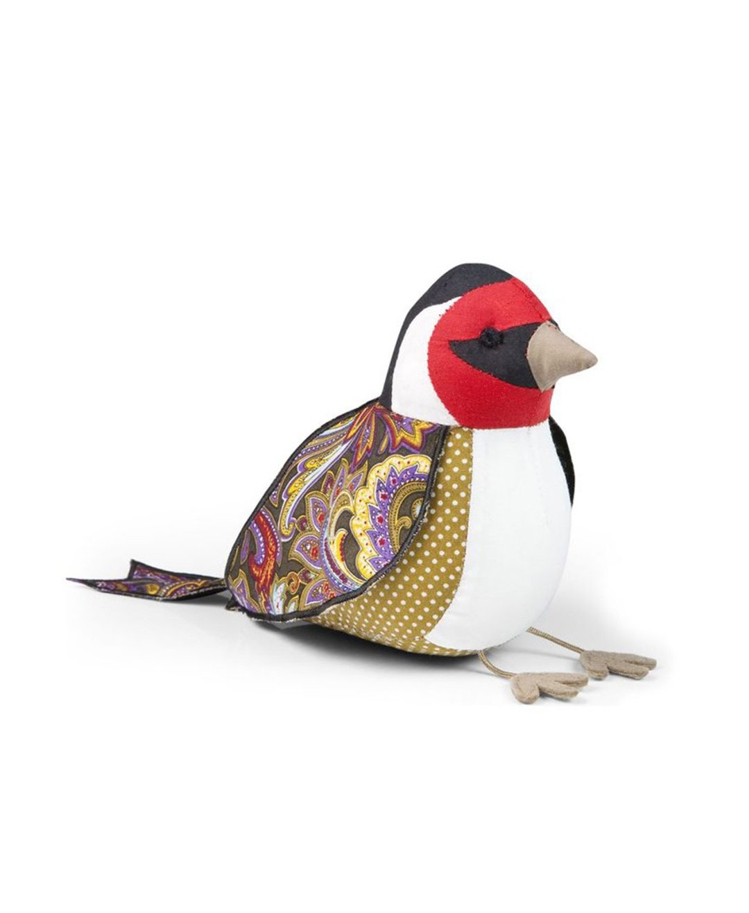 英国Dora Design高品质设计猫头鹰小鸟造型纸镇(金翅雀) - 其他 - 棉 咖啡色