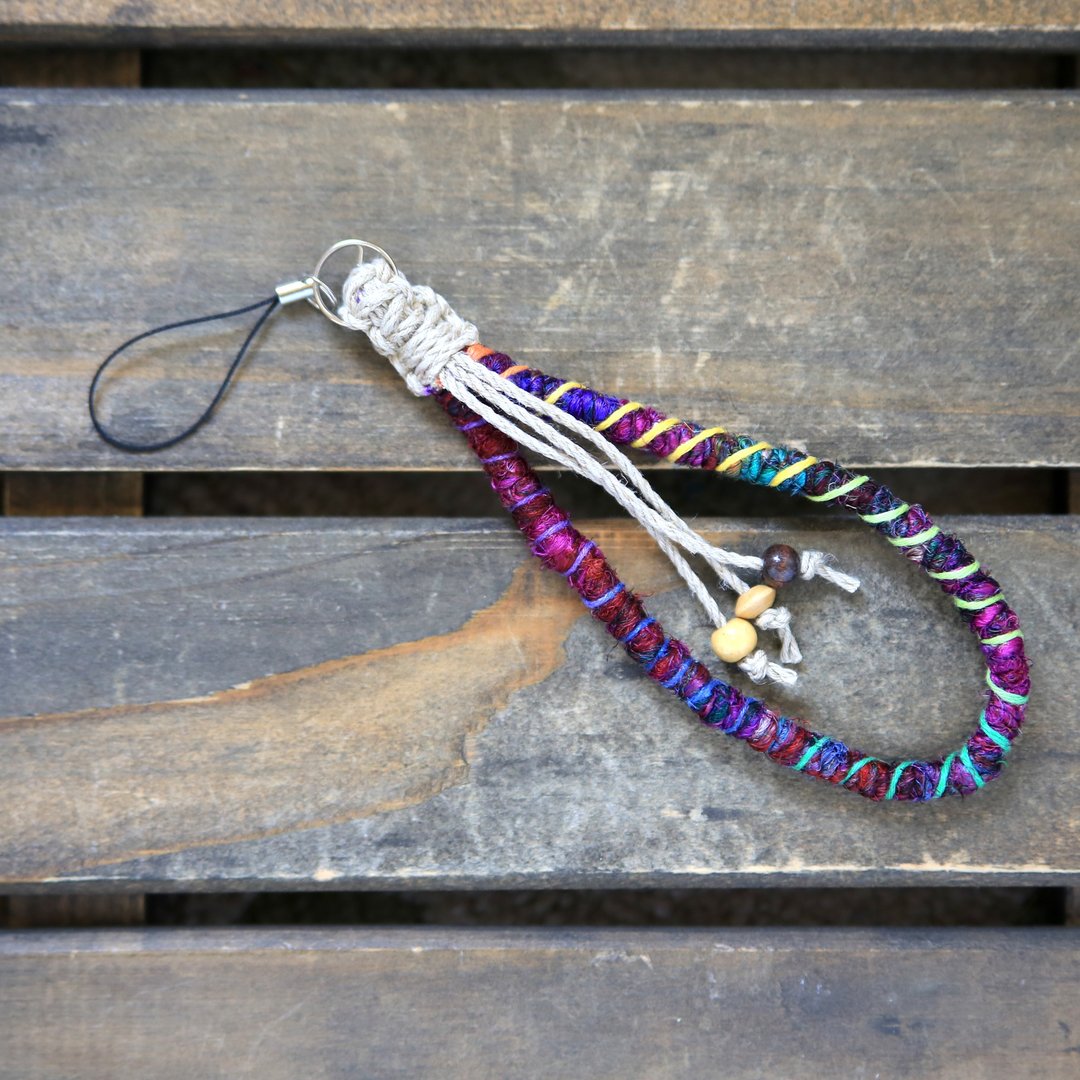 15cm / Crazy-color hand strap - 相机背带/脚架 - 棉．麻 多色
