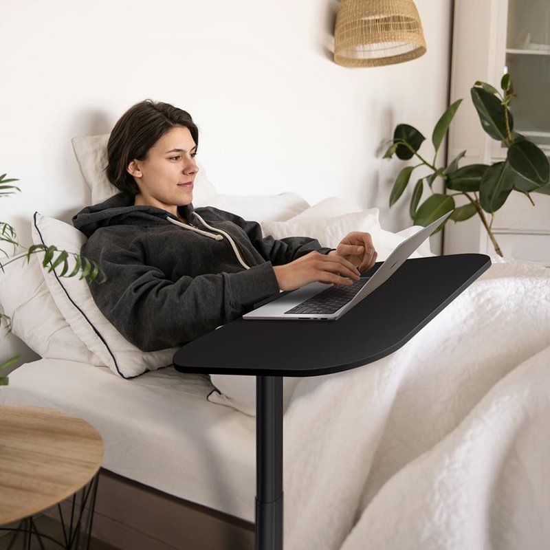 Flexispot 翻转折叠升降边桌 - 餐桌/书桌 - 环保材料 