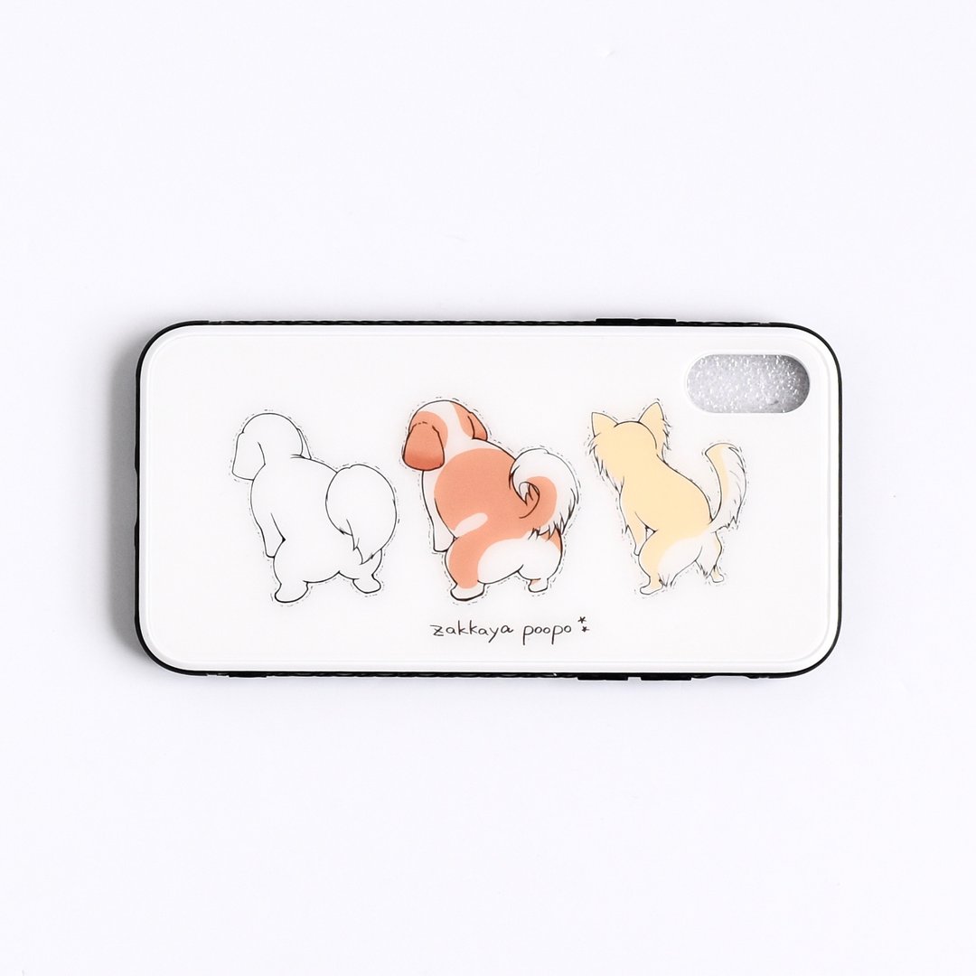 Back view of the dog 3 iPhone case - 手机壳/手机套 - 其他材质 白色